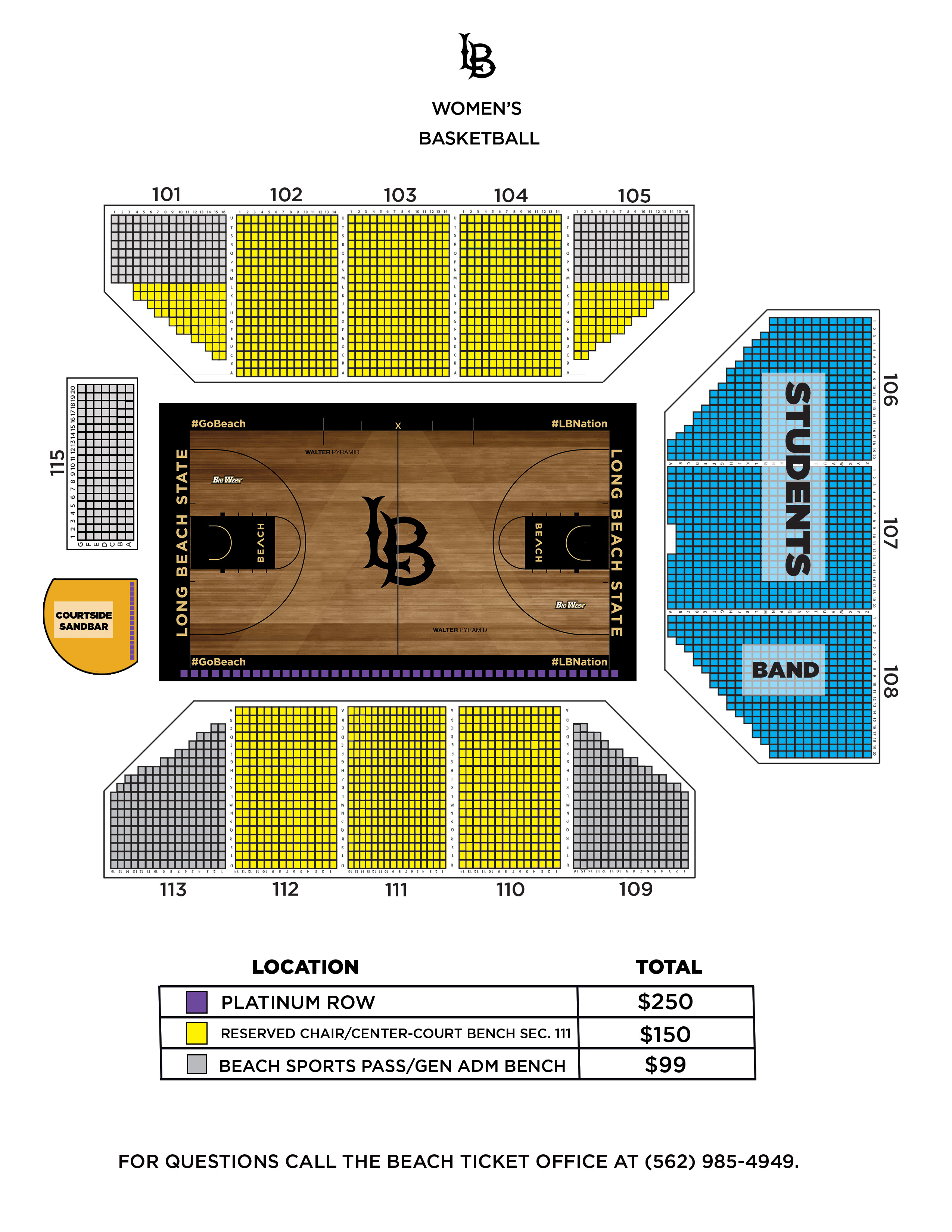 1A Seating Chart